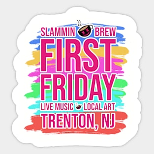 First Friday Sticker